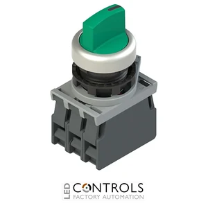 E2 AC-DXBC1817 Pizzato Complete unit with illuminated selector, fixing adapter and contacts
