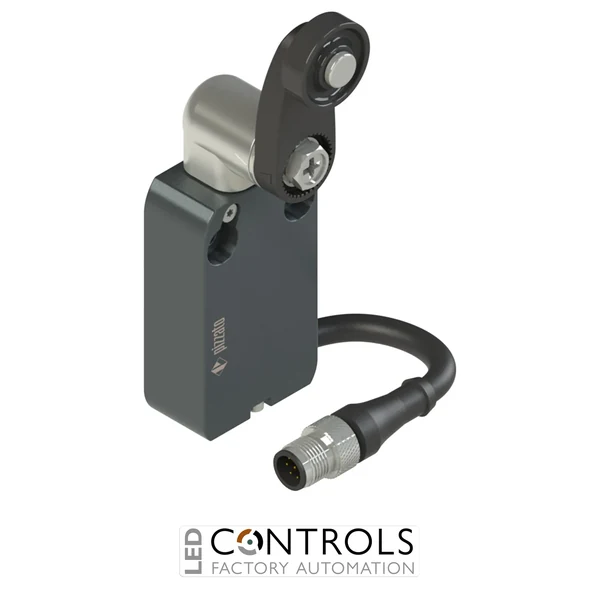 NA B112KA-DM0.2 Pizzato Modular prewired switch with straight plastic revolving lever diam. 18