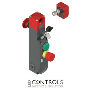 NG 2D6D414Z-F31 Pizzato NG series safety switch with lock and integrated control devices, with actuator