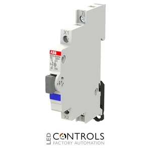 2CCA703254R0001 ABB E2171601G E217-16-01G Pushbutton 1NC 16 A Blue LED - image 2