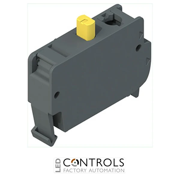 E2 CF01S2V1 Pizzato Self-monitored contact block, base fixing, 1NC slow action