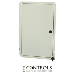 8120716 Fibox IDS ARCA 6040 Inner door set Galvanized steel door frames, door from aluminium, RAL 7035, for size 600x400x210