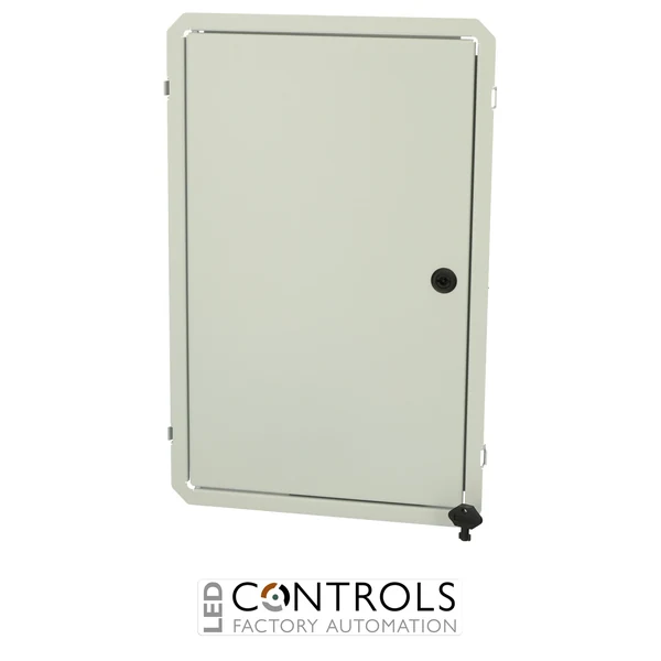 8120716 Fibox IDS ARCA 6040 Inner door set Galvanized steel door frames, door from aluminium, RAL 7035, for size 600x400x210
