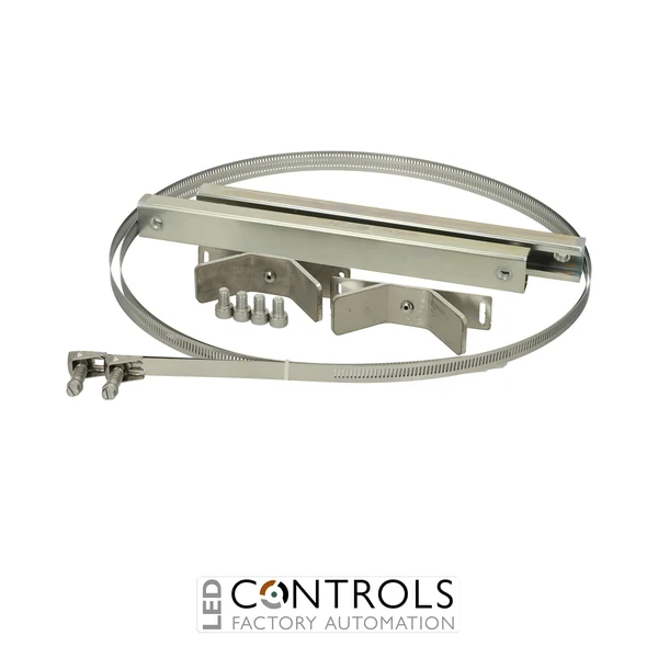 8120841 Fibox PMK ARCA 30 PoleMounting kit, for pole ⌀100-300mm For sizes 200x300x150, 400x300x150/210