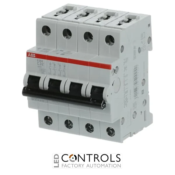 S204-C32 Miniature Circuit Breaker - 4P - C - 32 A