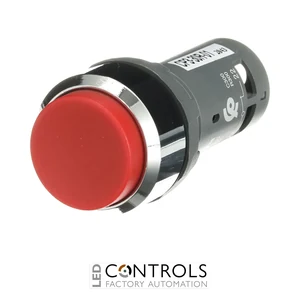 1SFA619102R3041 ABB CP3-30R-01 Red Compact Momentary Pushbutton 1 NC - image 2