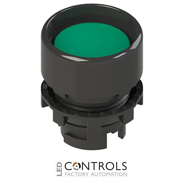 E2 4PU2P4210-T6 Pizzato Spring-return green booted pushbutton