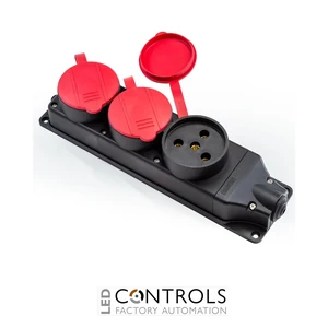 EMAS EKS325PG30 EMAS GROUP SOCKET 3 WAY 3 X (3 X 25)A