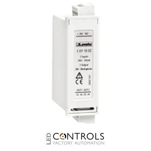 EXP1002 Lovato expansion module 2 digital inputs and 2 static outputs