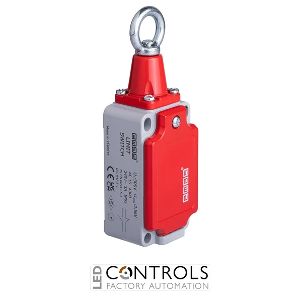 EMAS L52K13HUM111 EMAS L52 SERIES LIMIT SW. SNAP ACTION PULL WIRE WITH RING