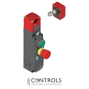 NG 2D1E411O-F31 Pizzato NG series safety switch with lock and integrated control devices, with actuator