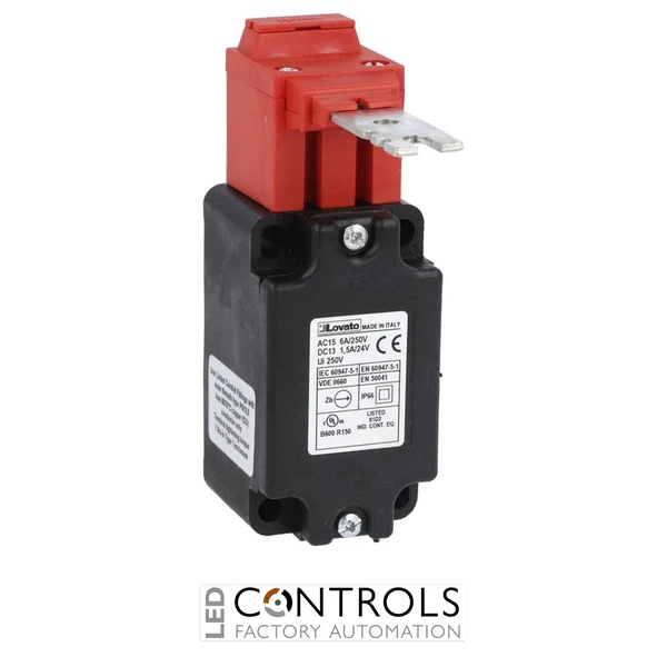 TL21011 - ANGLED KEY OPER. PLASTIC L/S 1NO+1NC