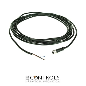 M8F0240102000 IMO Sensor Lead M8 Female 4 Pole Axial, 2m