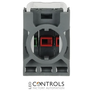 1SFA611605R1121 ABB MCBH-12 Block Holder with 1 NO + 2 NC Contact Blocks