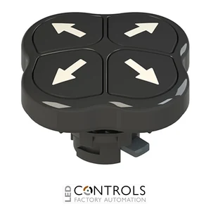 E2 1PQFA1QAAA Pizzato Quadruple pushbutton