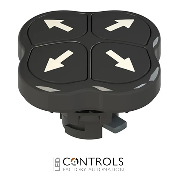 E2 1PQFA1QAAA Pizzato Quadruple pushbutton