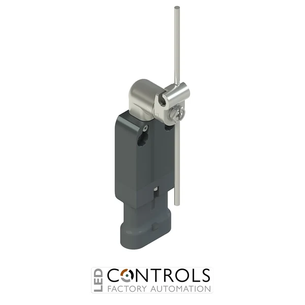 NA B112LE-SAK Pizzato Modular prewired switch with metal revolving lever with adjustable stainless steel rod  diam.3x125