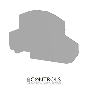 EPPFD4CGREY IMO End Plate for PFD4C