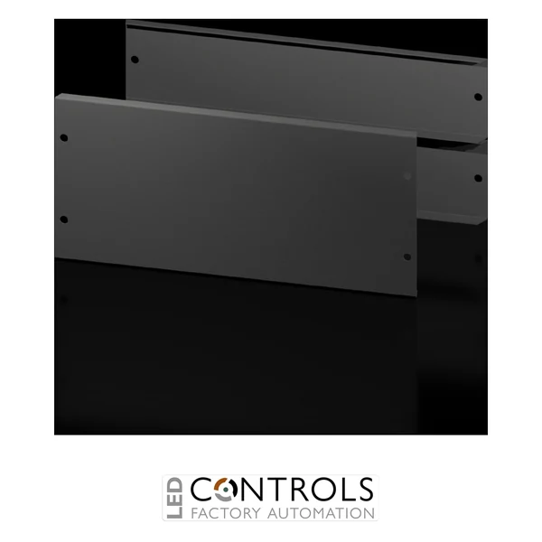 AX2830.062 Rittal AX base/plinth trim panel, front/rear, H: 200 mm, for W: 600 mm