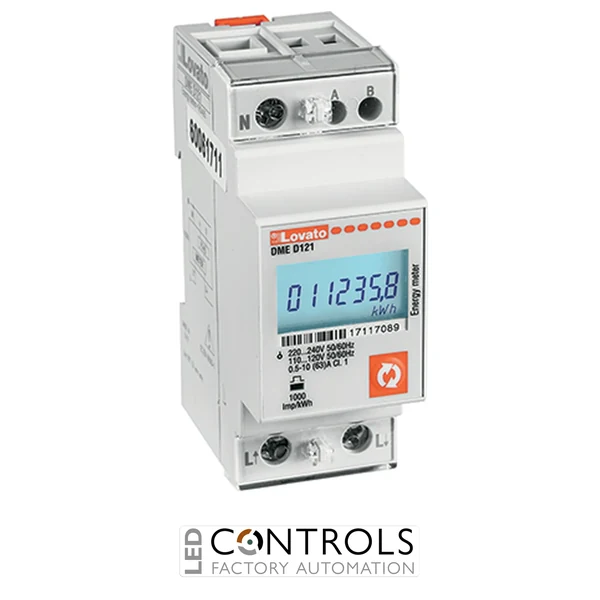DMED121 - 1PH 1OUT PROG.DIGITAL METER 63A MULTI-ME