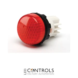 EMAS S222LK EMAS SIGNAL LAMP 22MM 220V LED FINGER PROOF RED