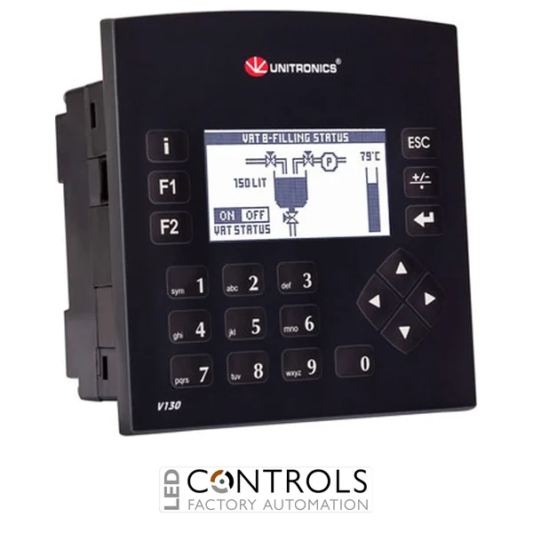 V130-33-B1 Unitronics V130-B1 OPLC,WL DIS,NO IO