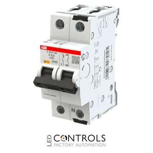 2CDS381103R0984 ABB S301P-C0.5NA Miniature Circuit Breaker - 1+NP - C - 0.5 A
