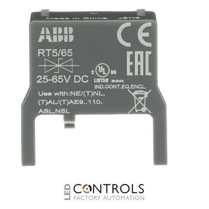 1SBN050020R1001 ABB RT5/65 Surge Suppressor Module for Contactors