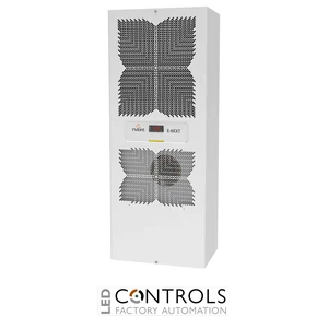 NXT30H0E1U00009 nVent Hoffman Vertical Indoor Air Conditioner, 3000 W, 400 V, Stainless Steel 1270x500x336 UL