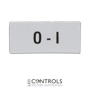 8LM2TAU203 - """SELECTOR LABEL """"O-I"""""""