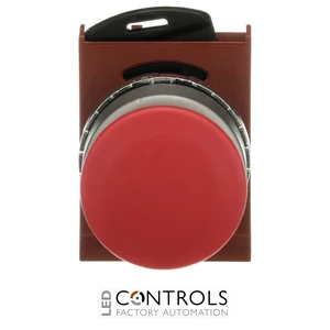 1SFA184031R9001 ABB P9MEM3RN P9M 28 mm Red Momentary Mushroom Pushbutton