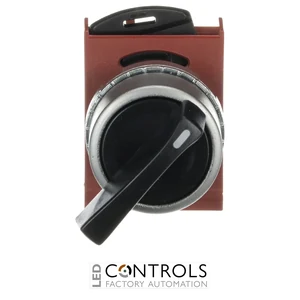1SFA184370R9006 ABB P9MSVD0N P9M Two-Position Black Maintained Long-Handle Selector Switch