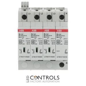2CTB815710R0700 ABB OVR T1-T2 3N 12.5-275s P TS QS Type 1 + Type 2 Surge Protective Device