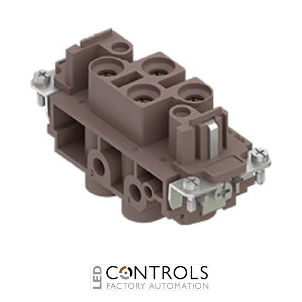 CXF 4/2 RY ILME Female insert 4p+E 80 amp+2p 16 amp screw Ryton