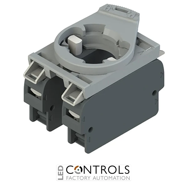 E2 AC-XXBC0138 Pizzato Complete unit with double contact block, 2NO+2NC and fixing adapter
