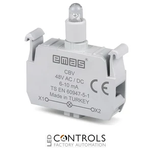 EMAS CBV EMAS C SIGNAL BLOCK BLUE LED 48 V AC/DC
