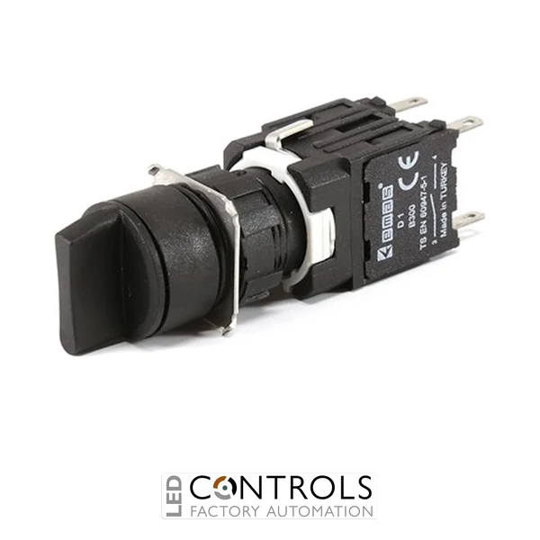 EMAS D101YS30 EMAS D SERIES PUSH BUTTON SELECTOR TWO WAY STAY-PUT 2-0-1