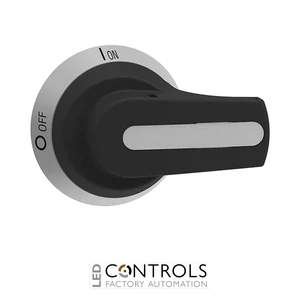 GAX66NB - BLACK DOOR COUPLING HANDLE/PADLOCK/IP66