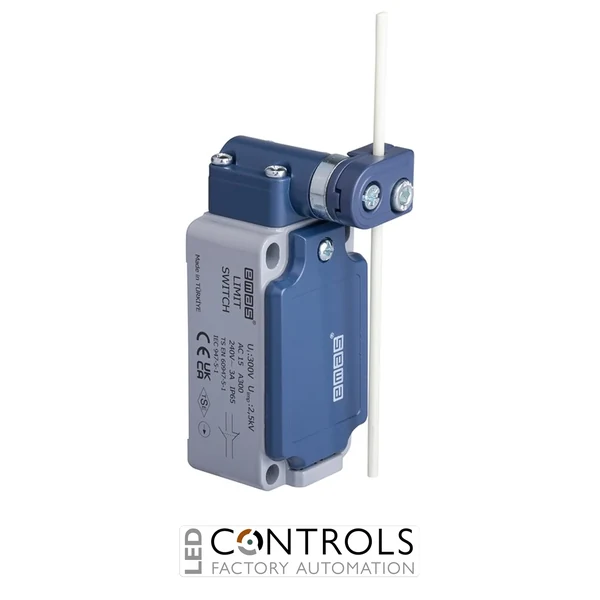 EMAS L52K13REF121 EMAS L52 SERIES LIMIT SW. SNAP ACTION 1NC+1NO- FIBER ARM
