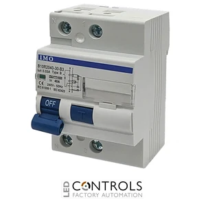 B10R2040-30-B IMO RCD 10KA, 30mA, Type B 1 Pole + N, 40 Amp, 230 VAC