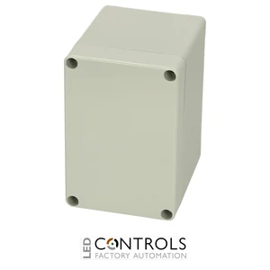 7032610 Fibox PC 081209H Enclosure, Polycarbonate Grey cover