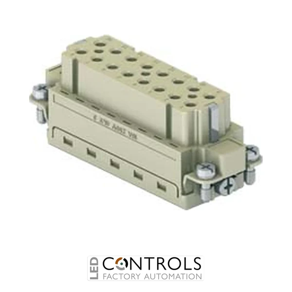 CDCF16N Ilme Female insert 16 pole and earth 16 amp crimp