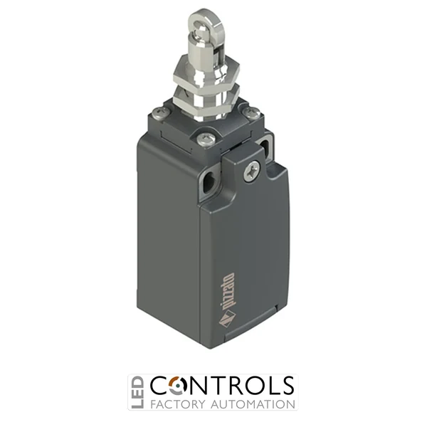 FR 517-T6 Pizzato Position switch with roller and threaded piston plunger