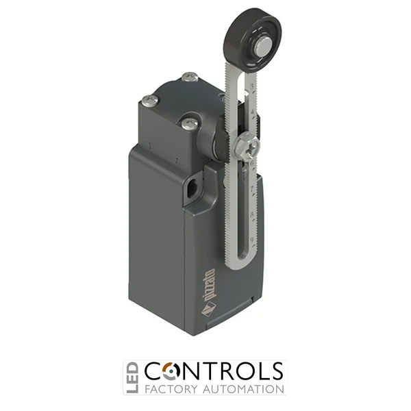 FR 556-XM1R24V38 Pizzato Position switch with adjustable roller lever