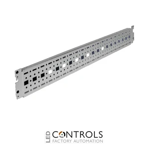 TS8612.160 Rittal punched section with mounting flange 17 x 73mm for outer mounting level: W/D: 600 mm, L: 540 mm