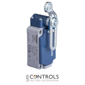 EMAS L52K13MEM124 EMAS L52 SERIES LIMIT SW. SNAP ACTION 1NC+1NO SHORT METAL ROLLER