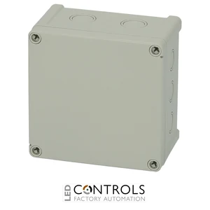 5814023 Fibox TAM131308 Enclosure, ABS, metric knock-outs Grey cover