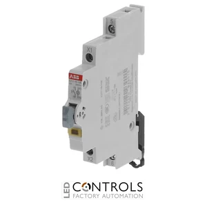 2CCA703163R0001 ABB E217-16-10E Illuminated Pushbutton 1NO Yellow LED 16 A - image 2