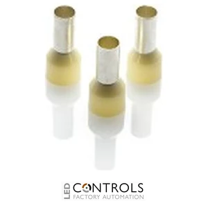 CEF1012G Partex FERRULE 10mm IVORY SINGLE (100)