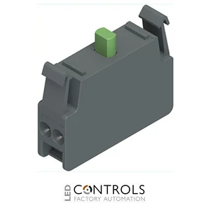 E2 CP10G2M1 Pizzato Panel fixing contact block E2 series, 1NO slow action